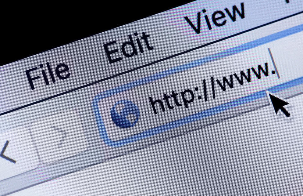 Image of a web link.